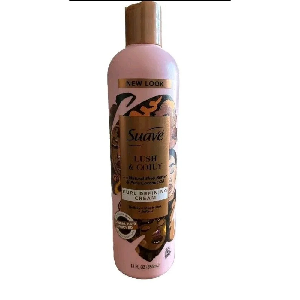 Suave Curl Define Cream Hair Product Lush Coily‎ Shea Butter Coconut 16.5 oz NEW
